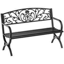 Banca de gradina Outsunny 84B-009 (Black) Thumb