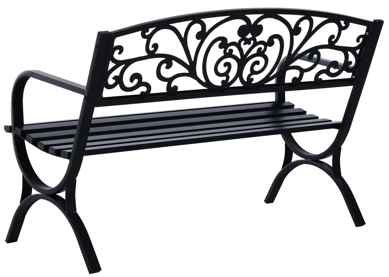 Banca de gradina Outsunny 84B-009 (Black) - 5
