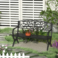 Banca de gradina Outsunny 84B-009 (Black) Thumb