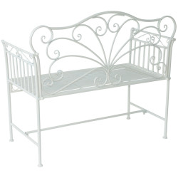 Садовая скамейка Outsunny 84B-077 (White) Thumb
