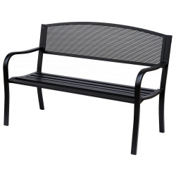 Садовая скамейка Outsunny 84B-182BK (Black) Thumb