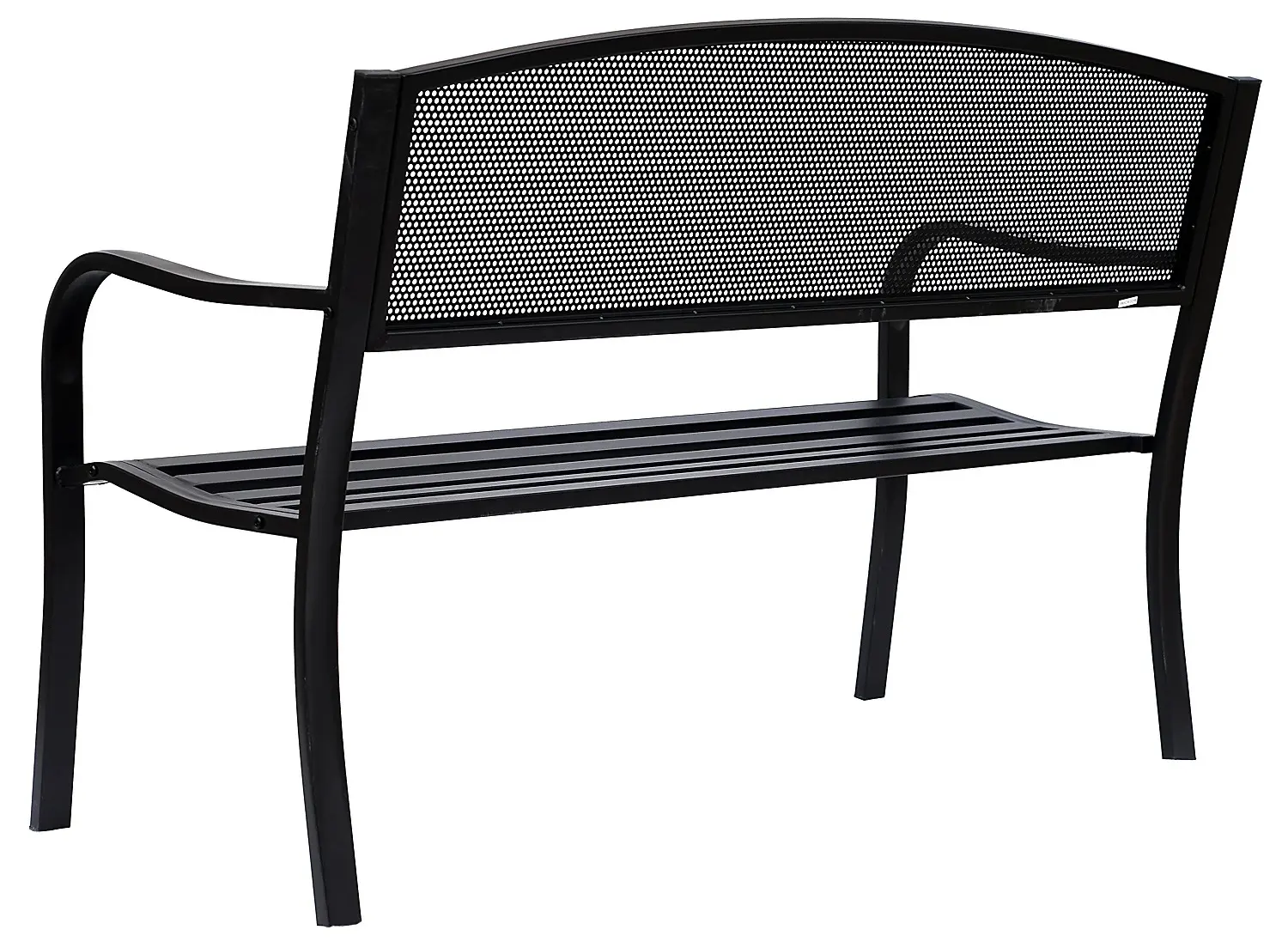 Садовая скамейка Outsunny 84B-182BK (Black) - 4