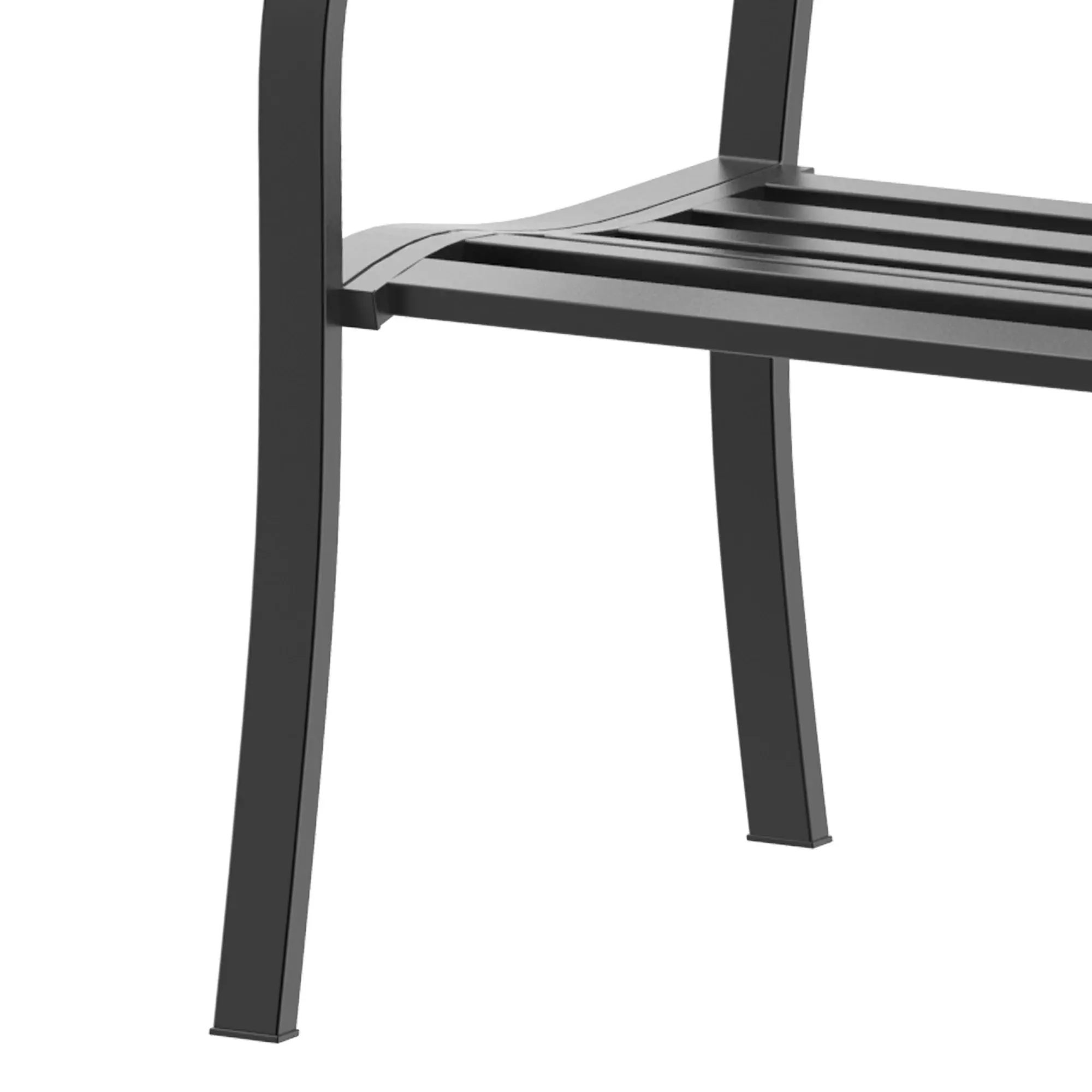 Садовая скамейка Outsunny 84B-182BK (Black) - 5