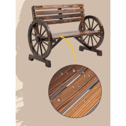Садовая скамейка Outsunny 84B-183V00TN (Brown) Thumb