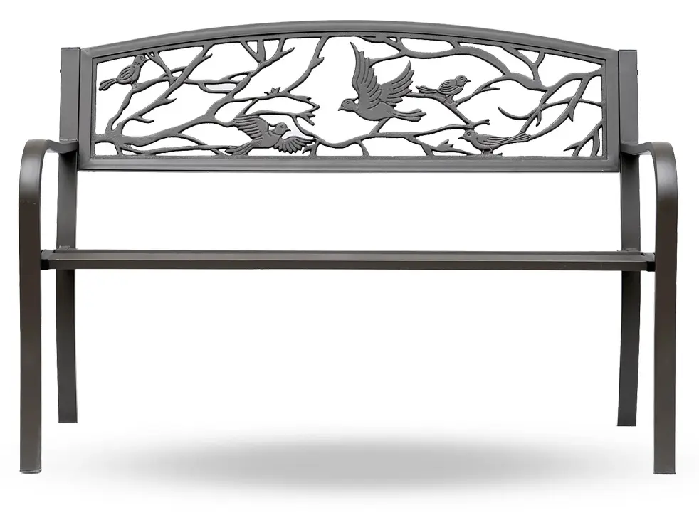 Садовая скамейка Outsunny 84B-185BN (Brown) - 3