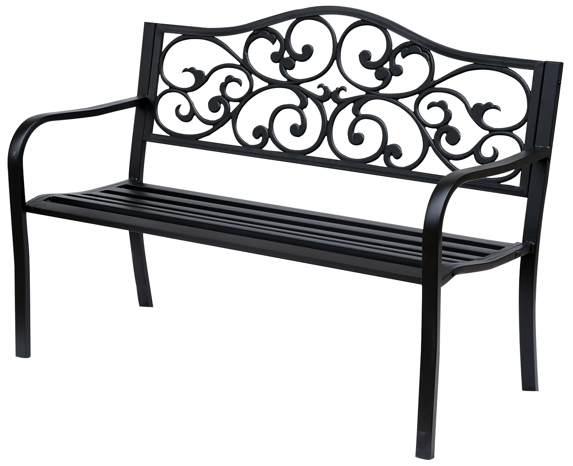 Садовая скамейка Outsunny 84B-187BK (Black) - 2