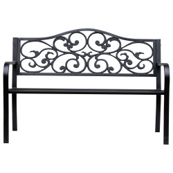 Садовая скамейка Outsunny 84B-187BK (Black) Thumb