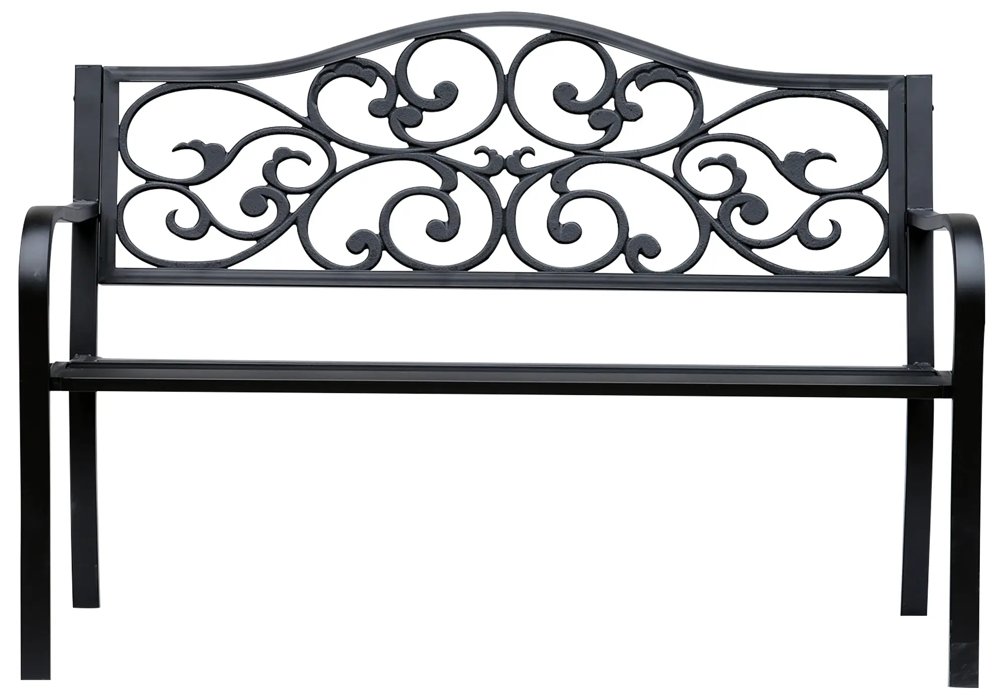 Садовая скамейка Outsunny 84B-187BK (Black) - 3