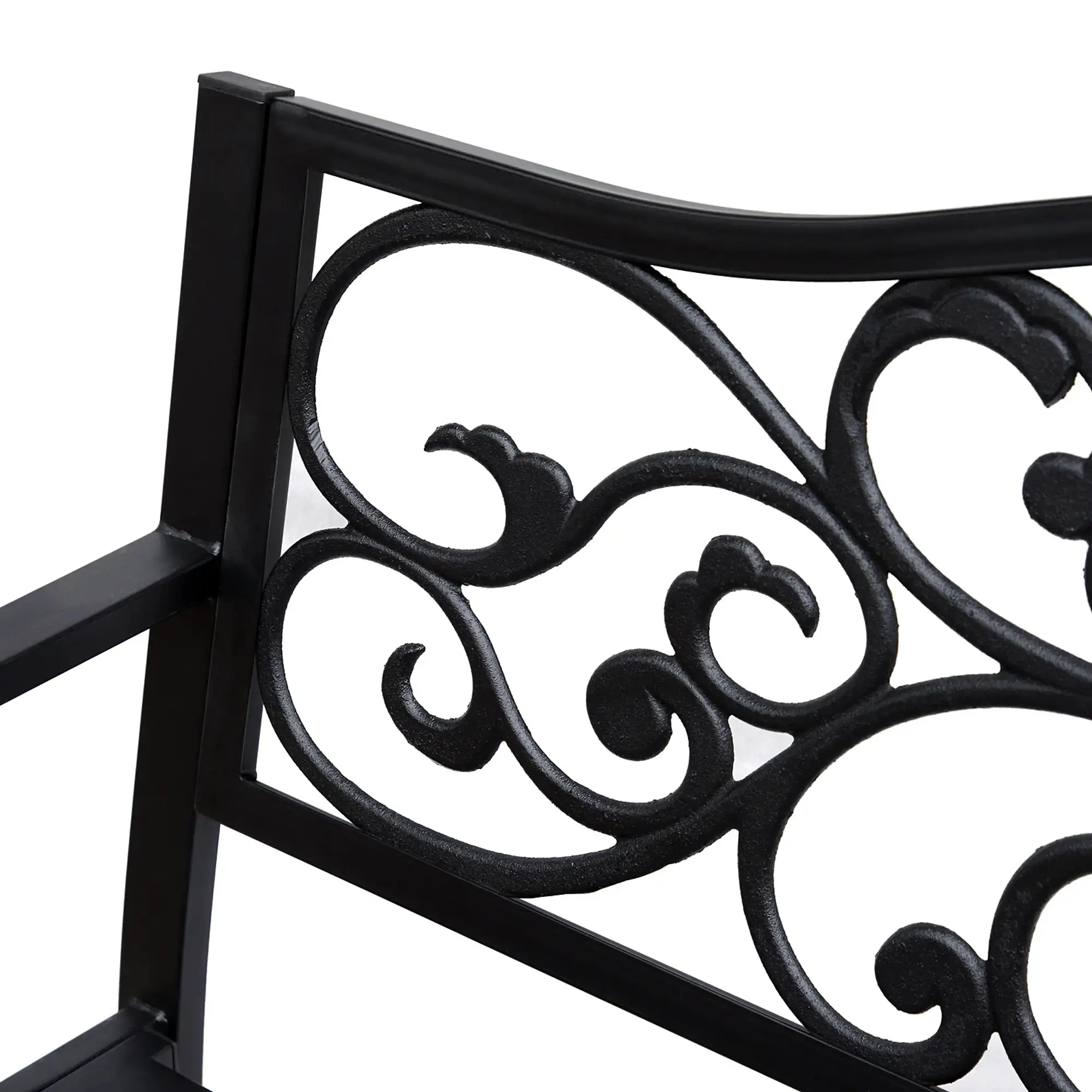 Садовая скамейка Outsunny 84B-187BK (Black) - 6