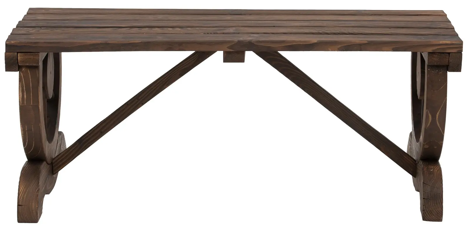 Садовая скамейка Outsunny 84B-410 (Brown) - 2