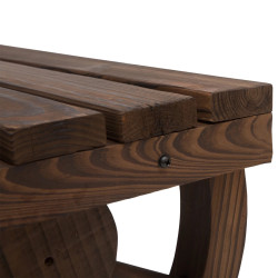 Садовая скамейка Outsunny 84B-410 (Brown) Thumb