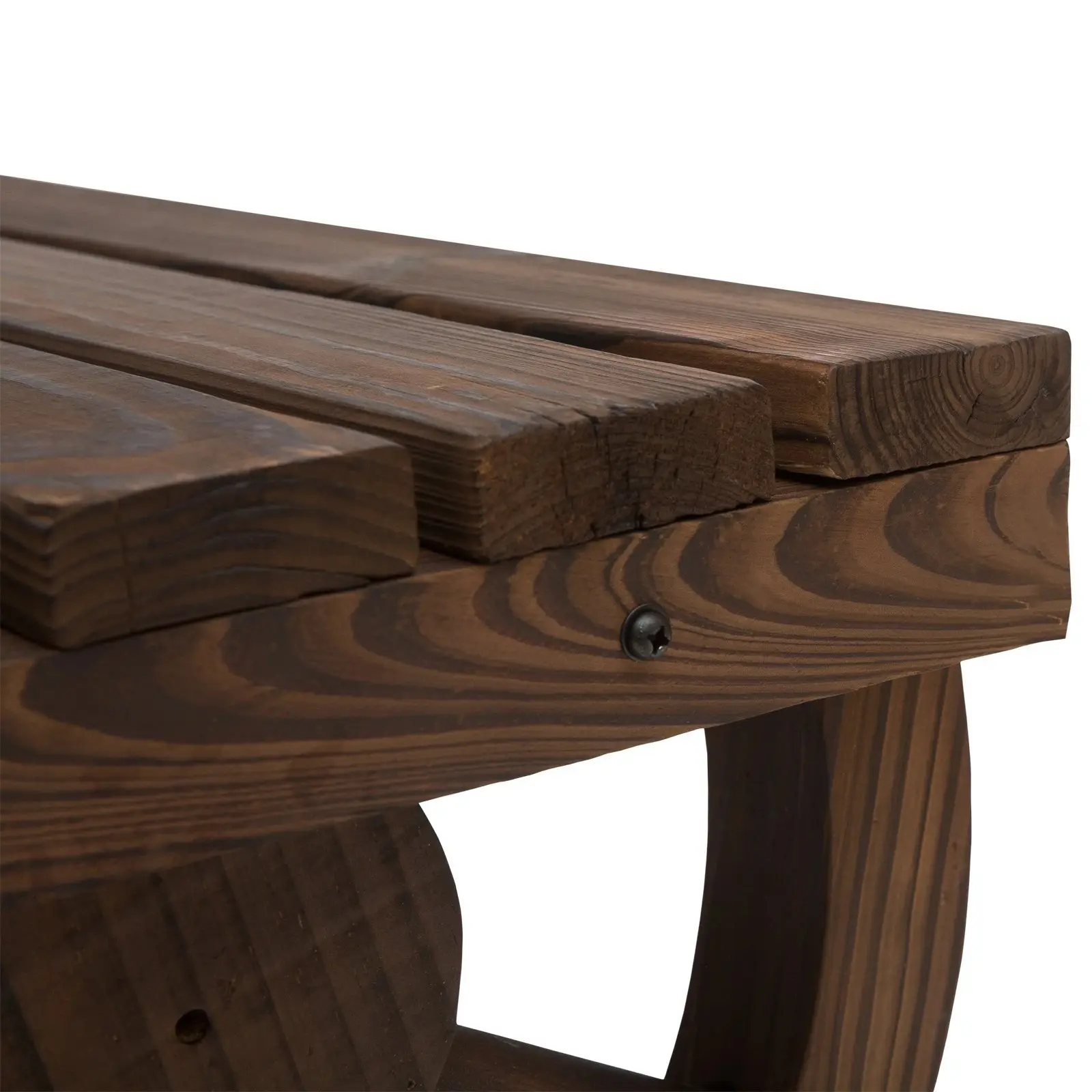 Садовая скамейка Outsunny 84B-410 (Brown) - 5