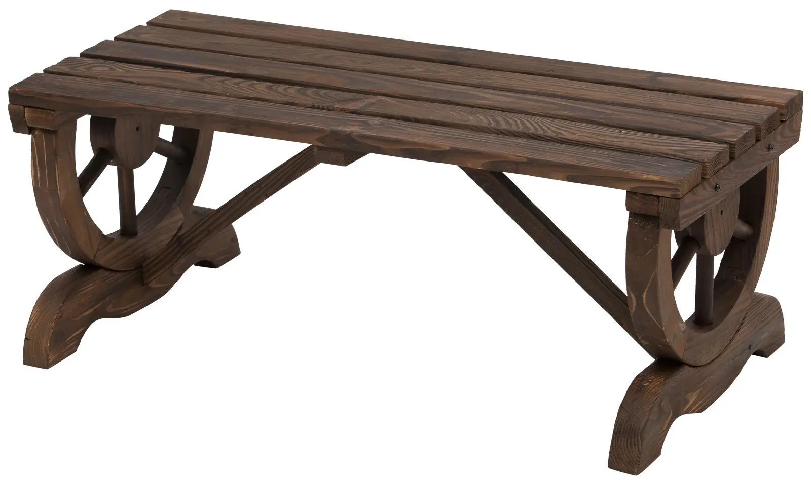 Садовая скамейка Outsunny 84B-410 (Brown)