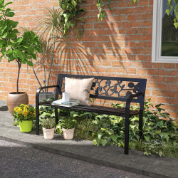 Садовая скамейка Outsunny 84G-245V00BK (Black) Thumb