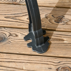Садовая скамейка Outsunny 84G-248V00TK (Teak/Black) Thumb