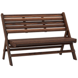 Садовая скамейка Outsunny 84G-318V00TN (Brown) Thumb