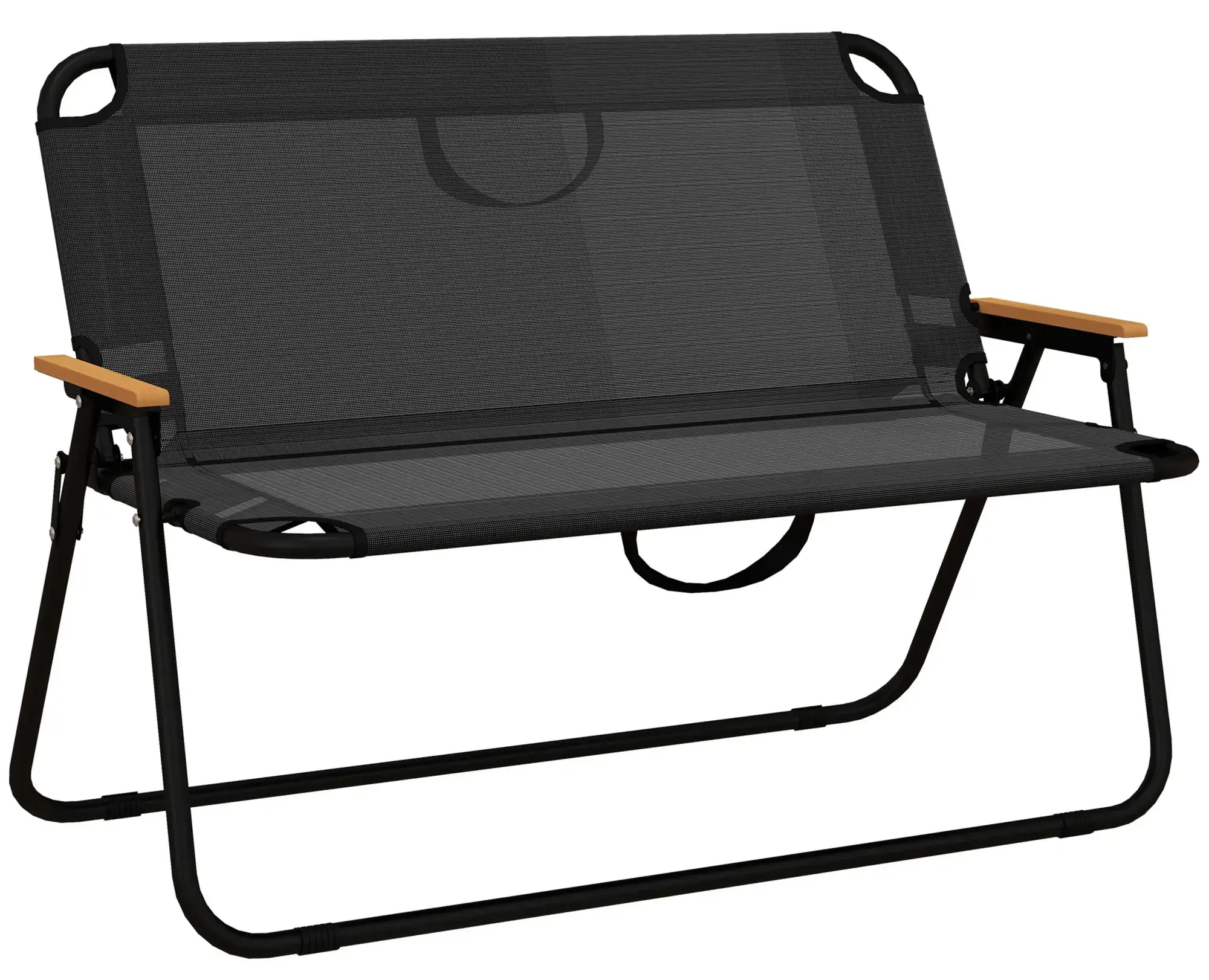 Banca de gradina Outsunny 84G-451V00BK (Black) - 2