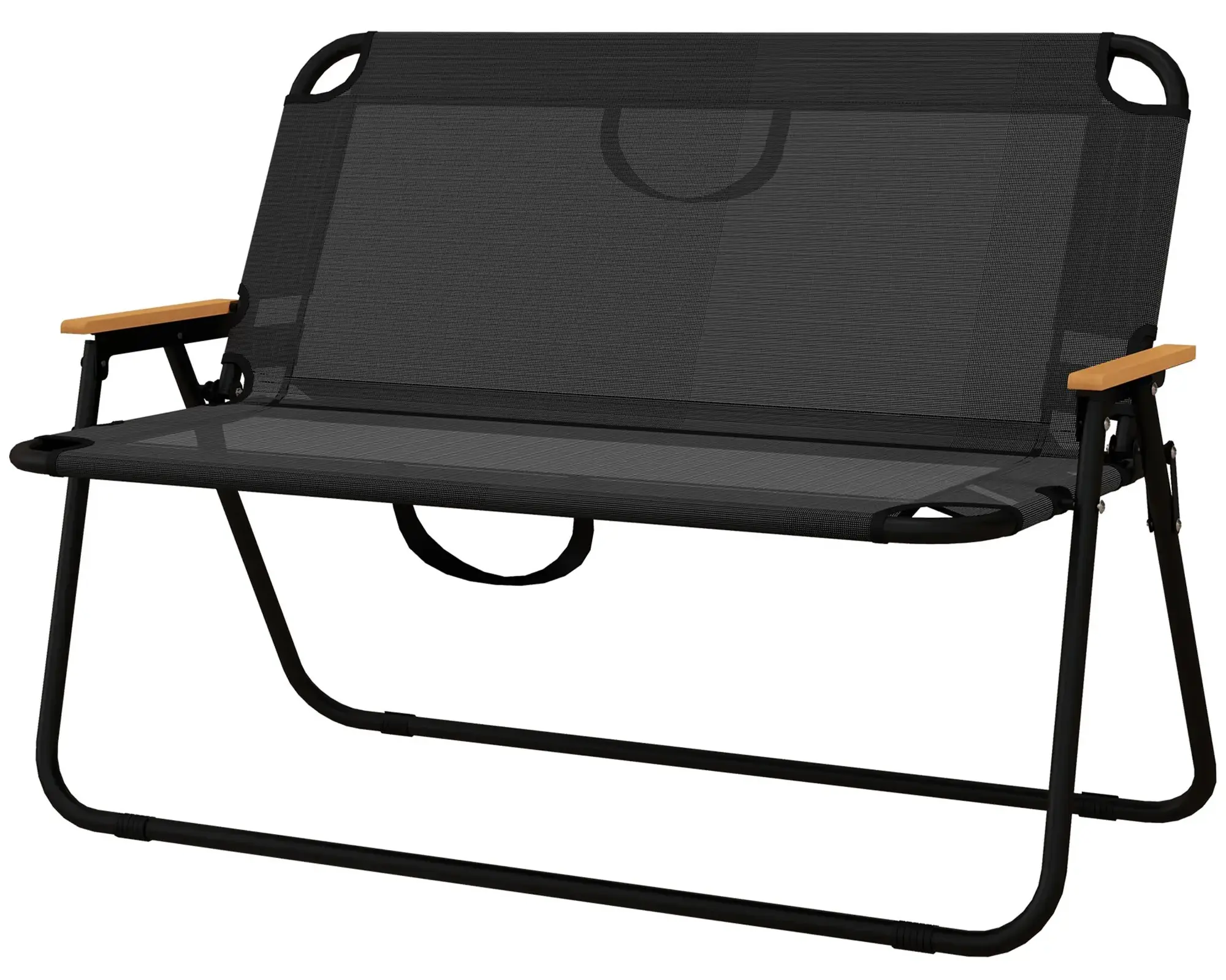 Banca de gradina Outsunny 84G-451V00BK (Black) - 3