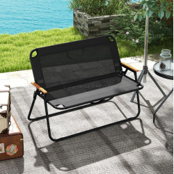 Banca de gradina Outsunny 84G-451V00BK (Black)