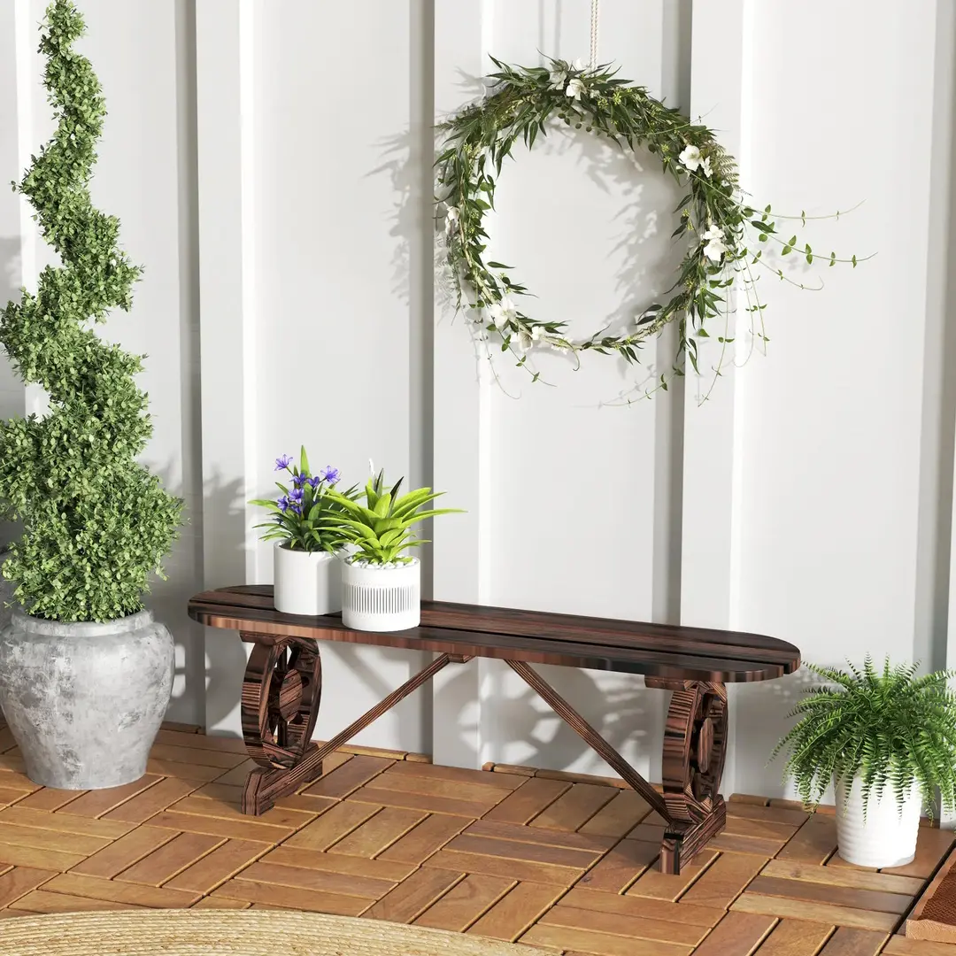 Садовая скамейка Outsunny 84G-621V00TN (Brown)