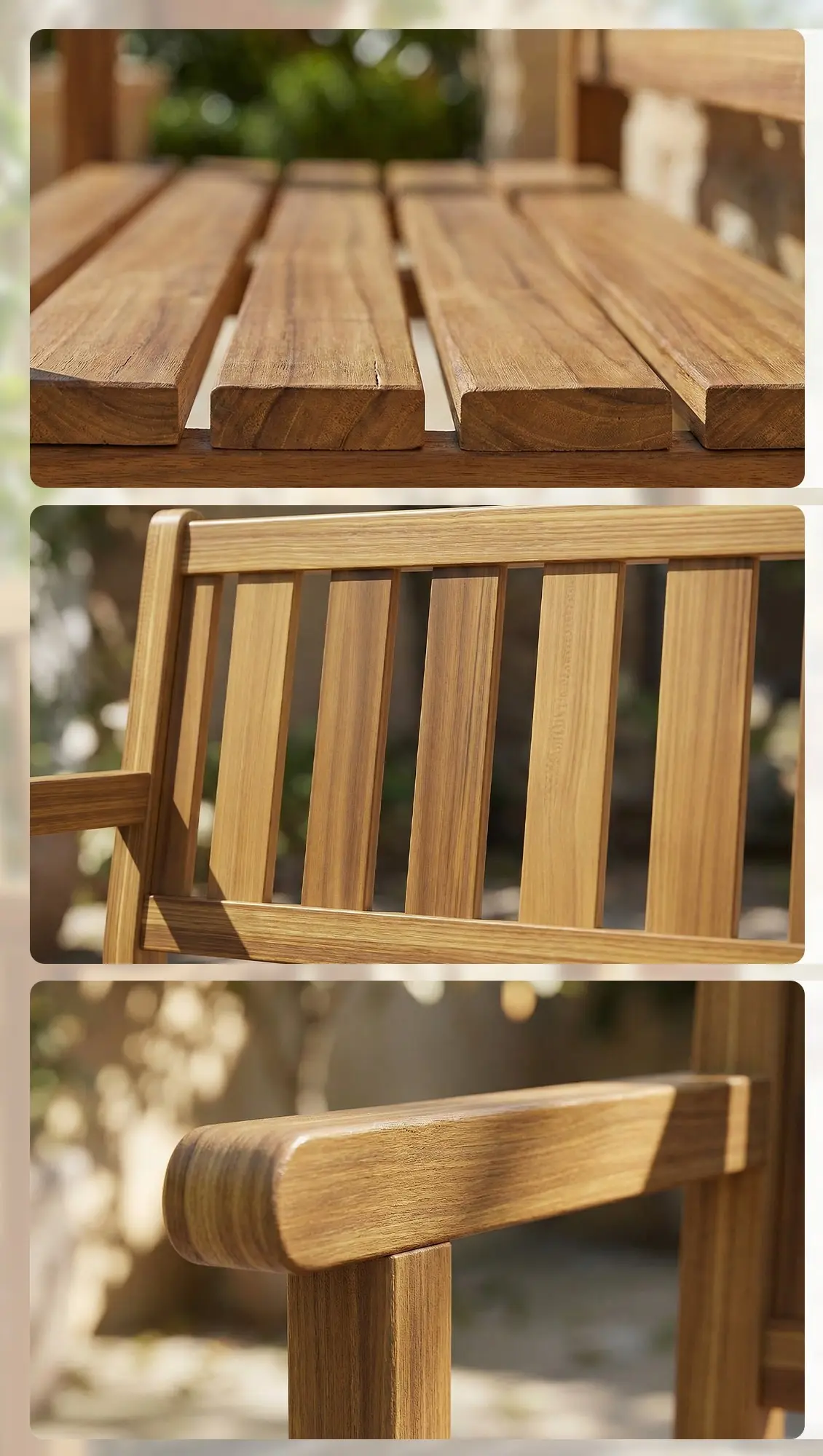 Садовая скамейка Outsunny 84K-069V00TK (Teak) - 4