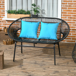 Садовая скамейка Outsunny 867-177V02BK (Black)