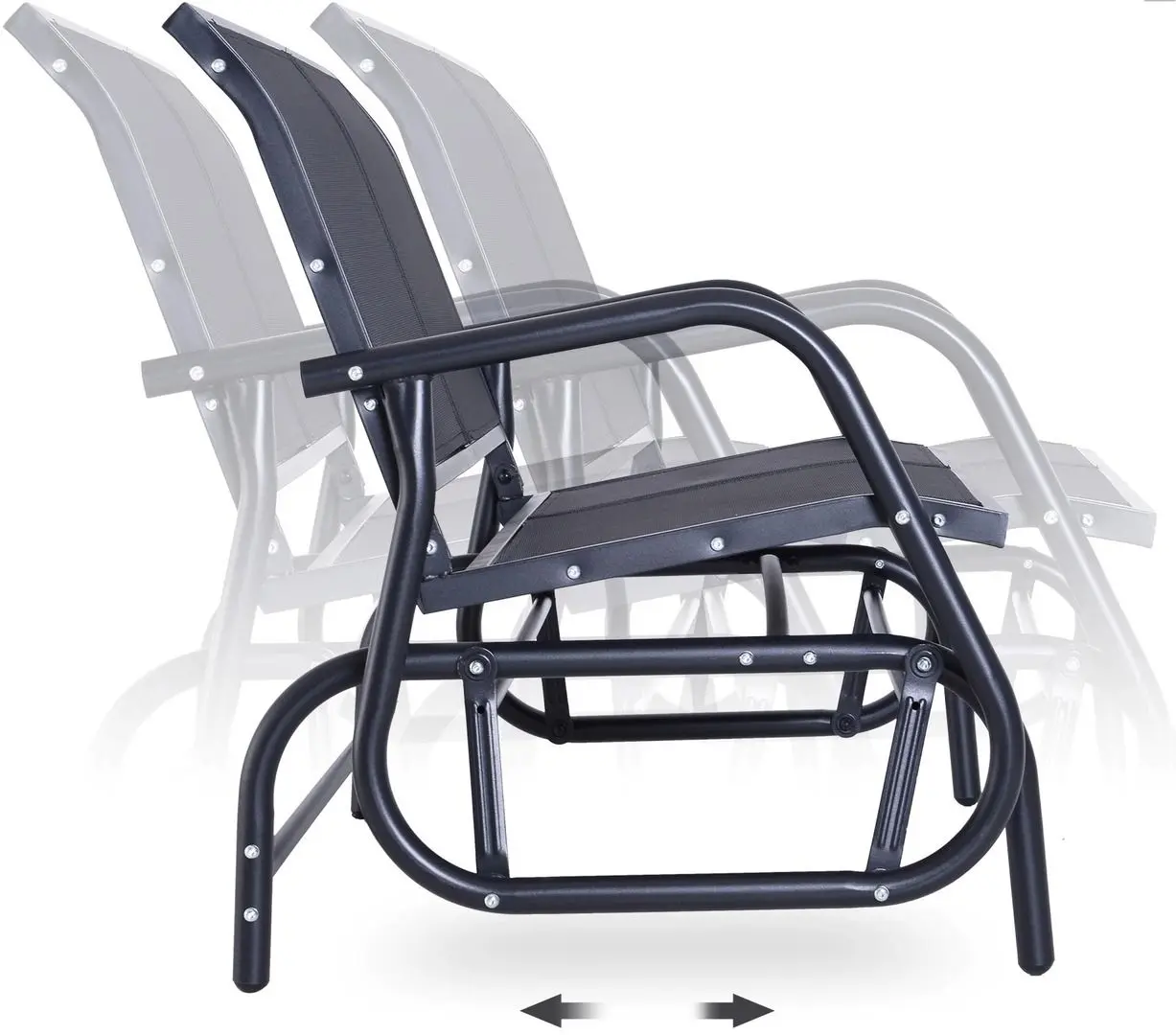 Скамейка Outsunny 01-0893 (Black)