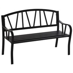 Banca Outsunny 84B-478 (Black) Thumb