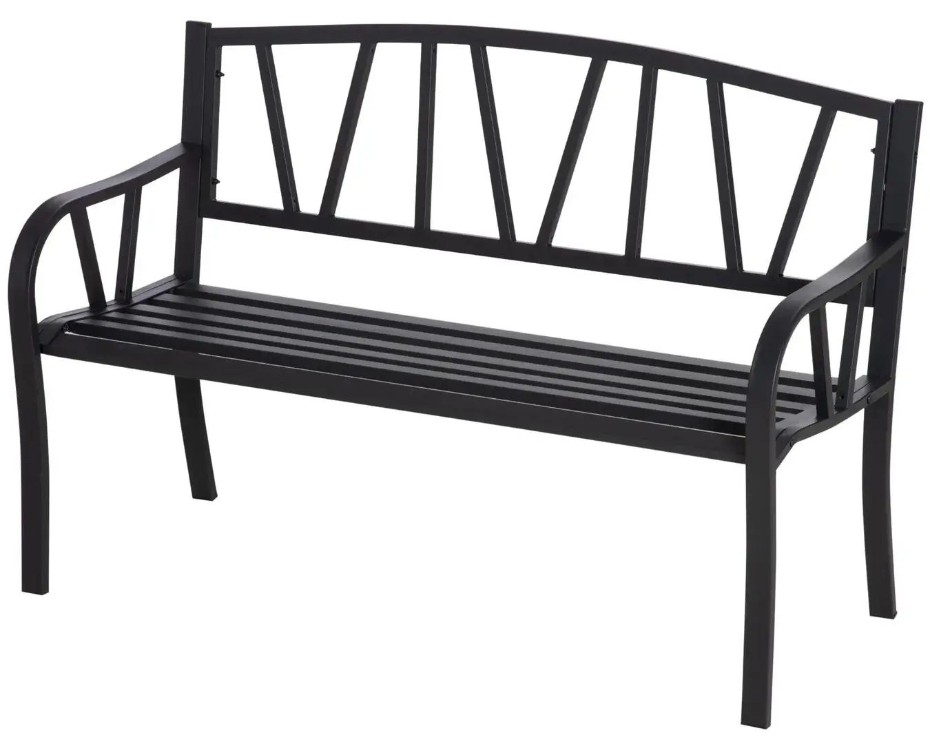 Banca Outsunny 84B-478 (Black) - 3