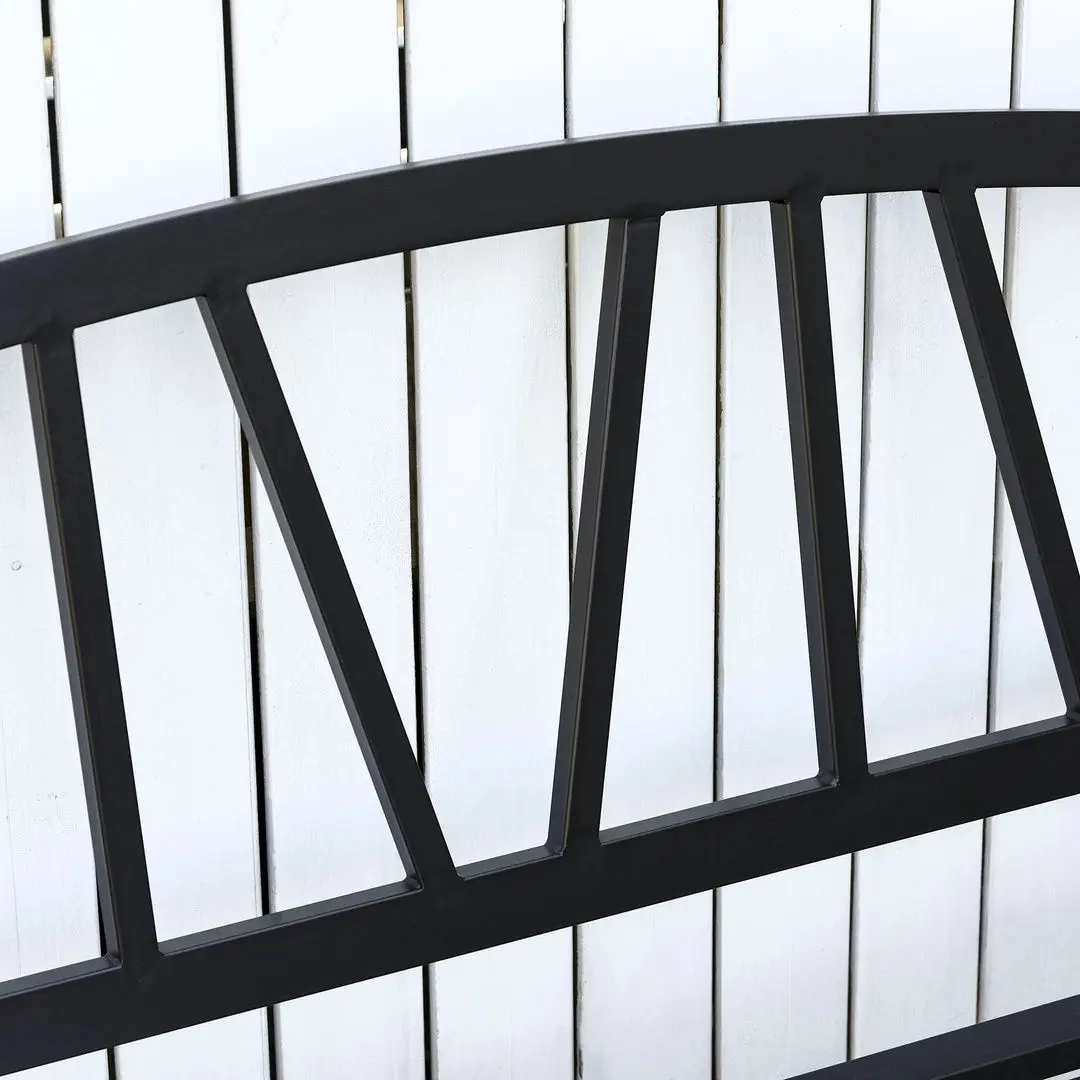 Banca Outsunny 84B-478 (Black) - 8