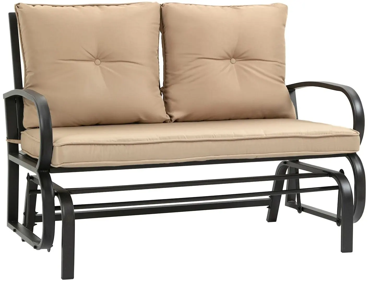 Banca Outsunny 84B-840 (Khaki/Black)