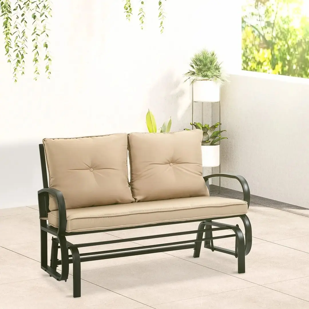 Banca Outsunny 84B-840 (Khaki/Black)