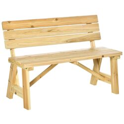 Banca Outsunny 84B-844ND (Natural) Thumb