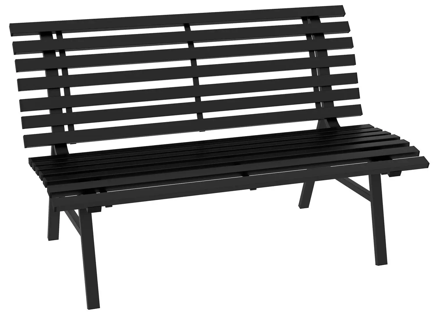 Скамейка Outsunny 84G-206V00BK (Black) - 5