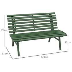 Banca Outsunny 84G-206V00GN (Green) Thumb