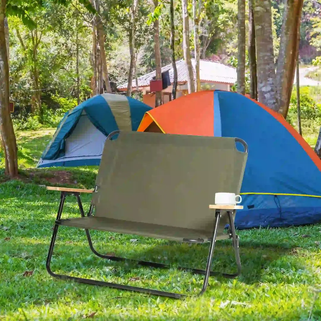 Banca pliabila Outsunny 84B-859 (Green)