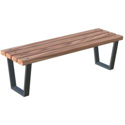 Banca Playpark Bk-01 (Black/Wood)