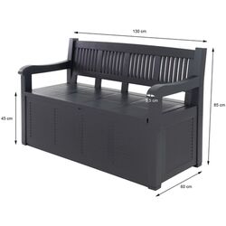 Banca 2in1 Progarden 2038781 (Anthracite) Thumb