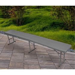 Скамейка складная Saska Garden 1053769 (Grey)