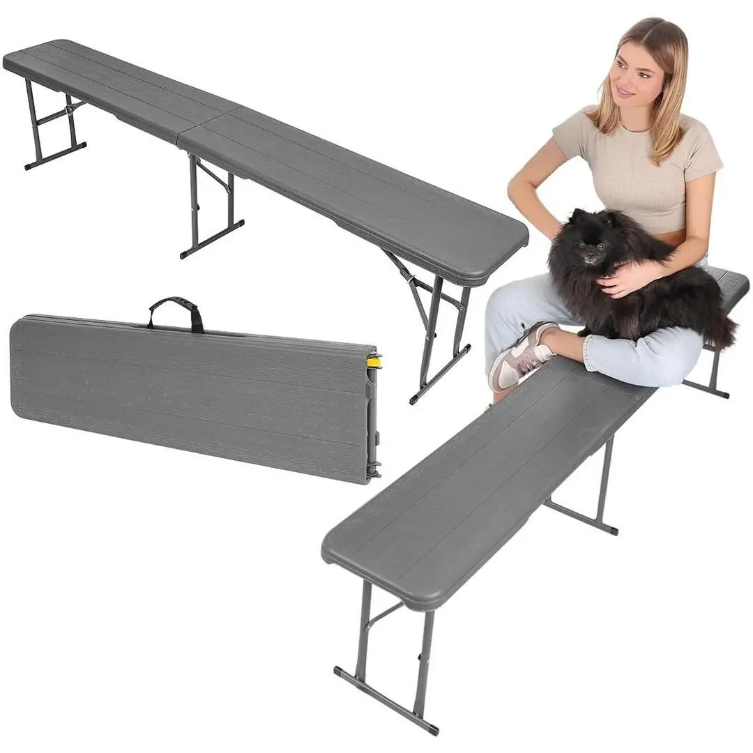 Скамейка складная Saska Garden 1053769 (Grey) - 9