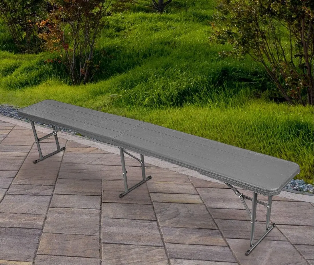 Скамейка складная Saska Garden 1053769 (Grey)