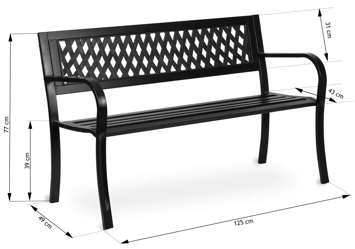 Banca Sofotel Clover (Black)