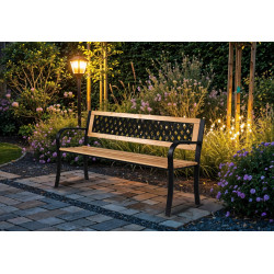 Banca Sofotel Elion (Wood/Black)