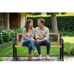 Banca Sofotel Elion (Wood/Black) Thumb