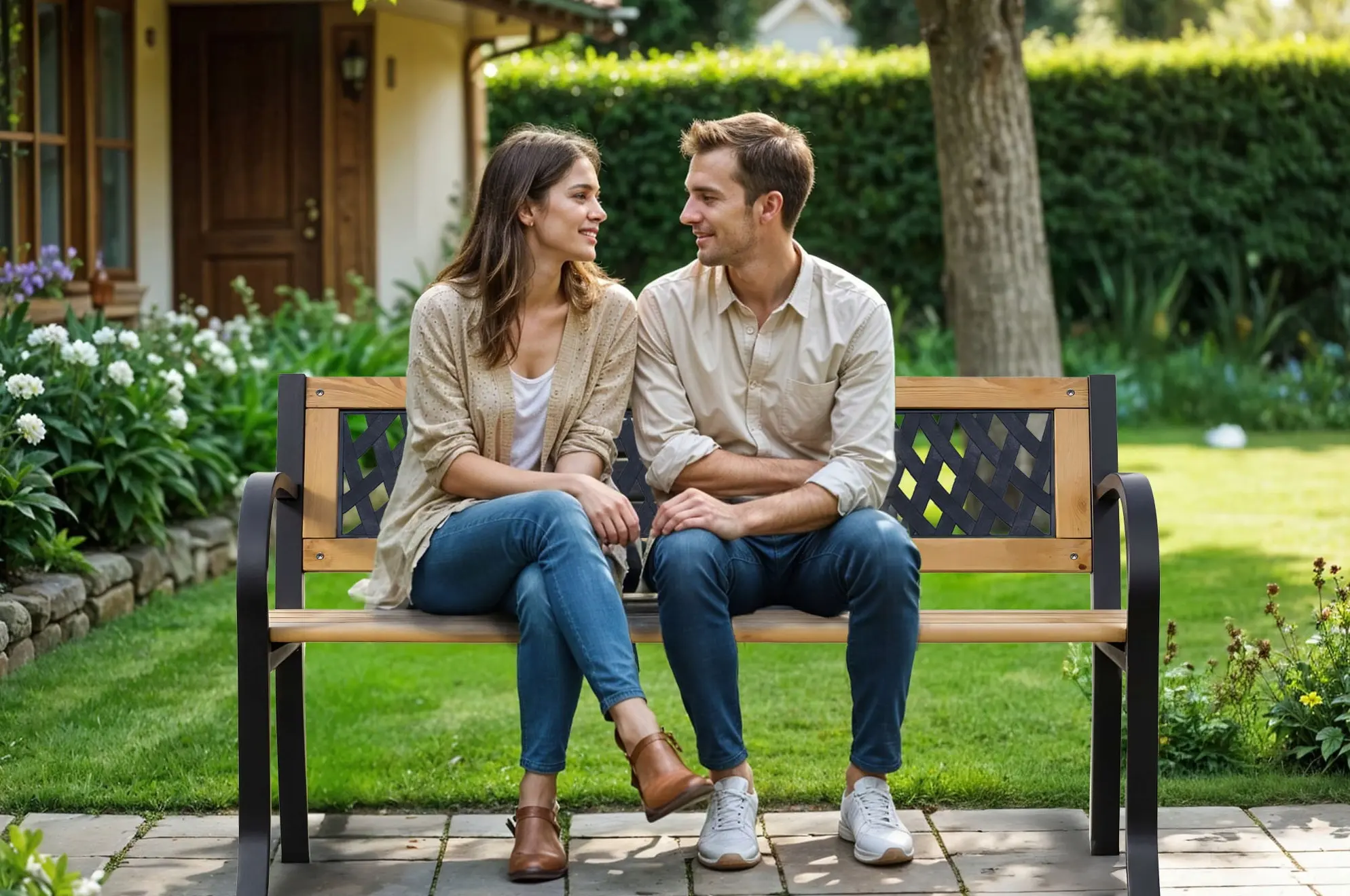 Banca Sofotel Elion (Wood/Black)