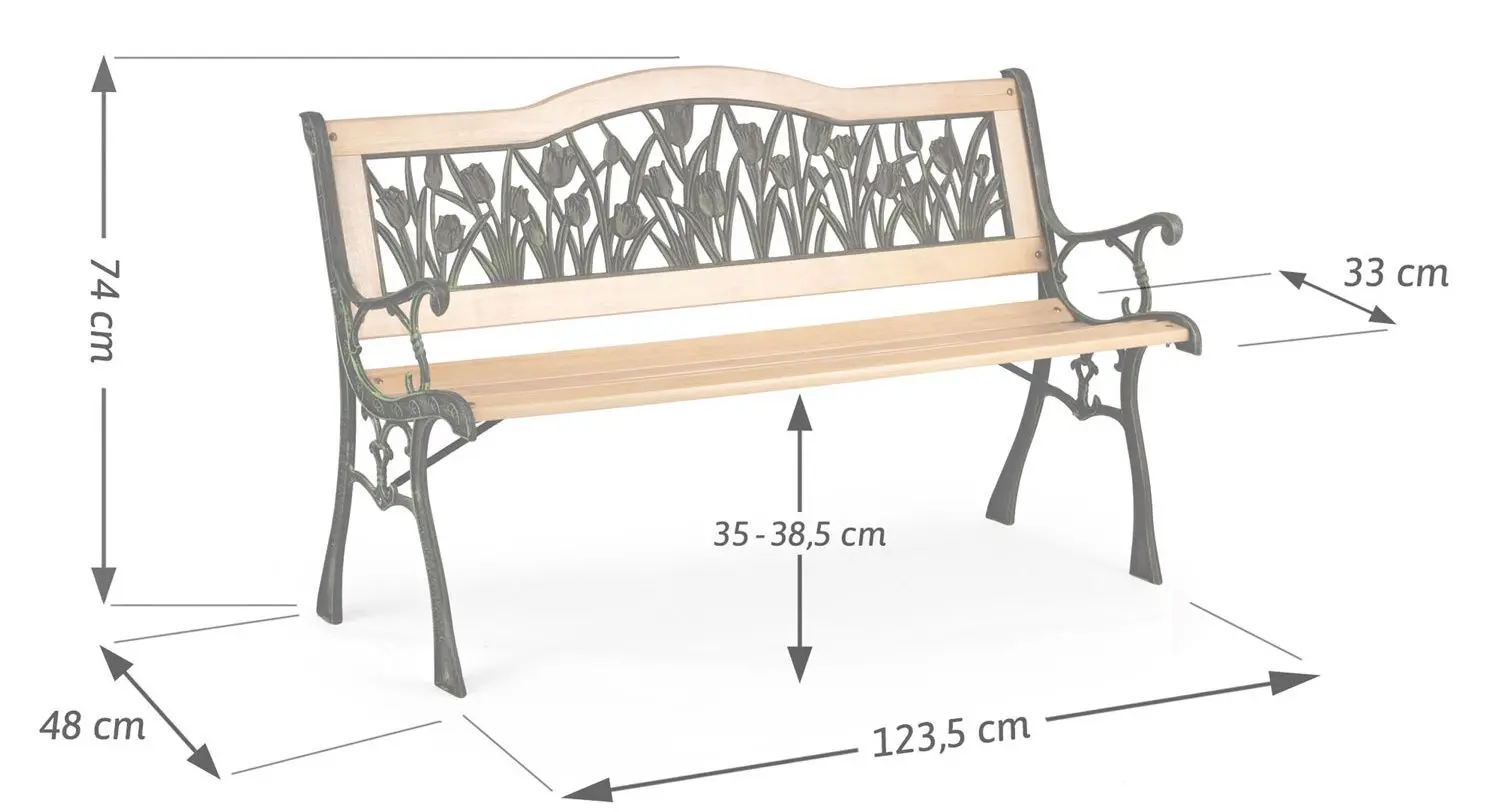 Banca Sofotel Gardi Tulip (Natural/Black)