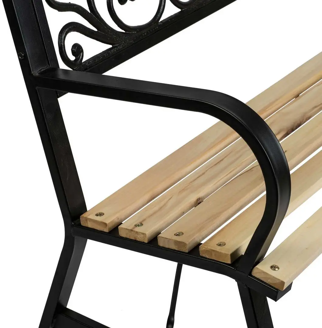 Скамейка Sofotel Ivy (Black/Natural)