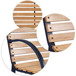 Скамейка Sofotel Luca (Wood/Graphite) Thumb