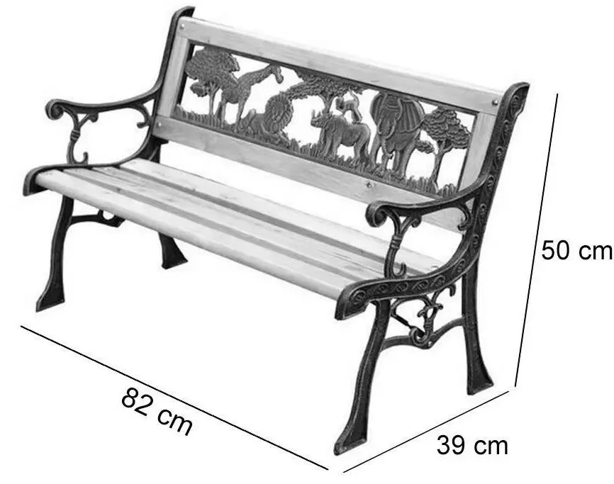 Bancă Strend Pro Mini Jumanji (Green/Brown)