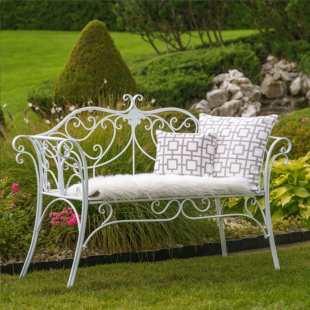 Скамейка Tempo Kondela Etelia New (White)